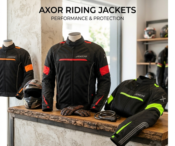 Axor Riding Jackets CE Level 2 Motorcycle Riding Jacket India – Riders ...