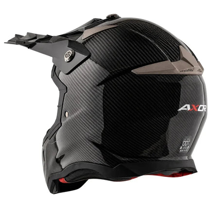 Axor MX Carbon Helmet rear view