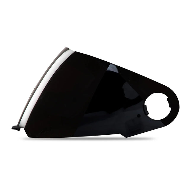 Steelbird SBA-1 Helmet Smoke Visor – Original Replacement Visor | Tinted Anti-Glare