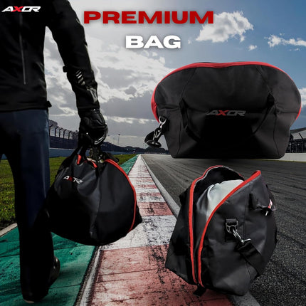 Axor Brutale Kryptic Black Blue Helmet – Dual Spoiler ECE 22.06