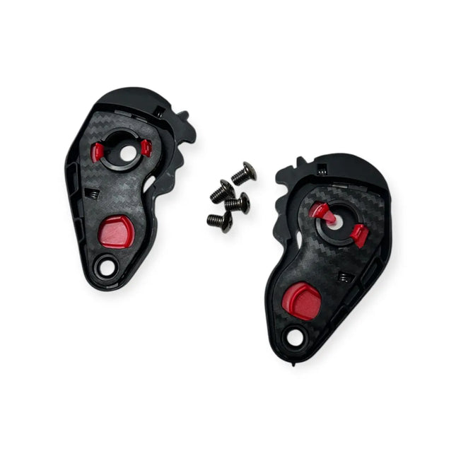 SMK Agnar helmet side screw mechanism kit with left and right plates