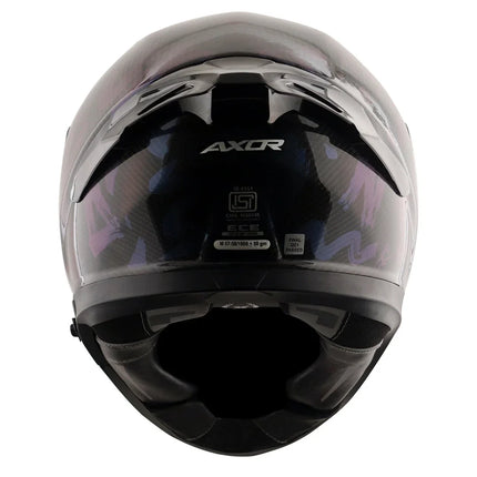 AXOR APEX CABON HELMET BACK SIDE RIGHT VIEW