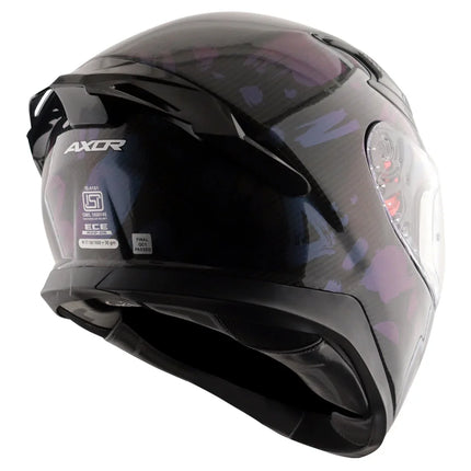 AXOR APEX CARBON HELMET SIDE PROFILE VIEW