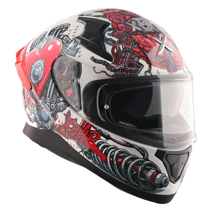Axor Apex xBhp Bionic helmet front view dual visor
