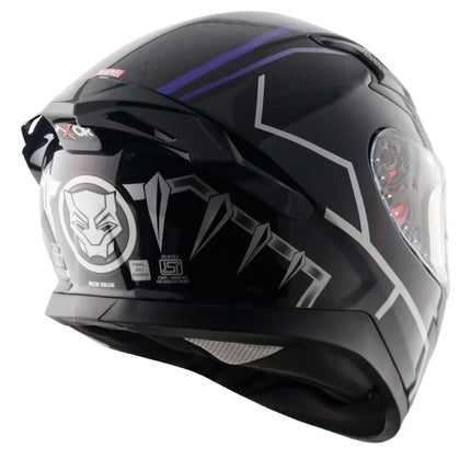 Axor Black Panther Helmet Rear View