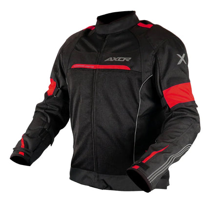 Axor Cruise 2 Riding Jacket Black Red CE Level 2