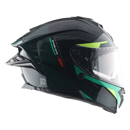 Axor Brutale Kryptic Black Green Helmet 2