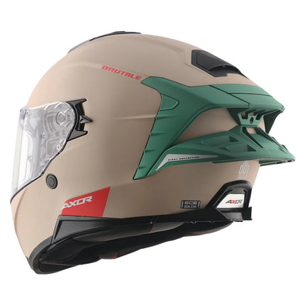 Axor Brutale Corsa Khaki Green Helmet