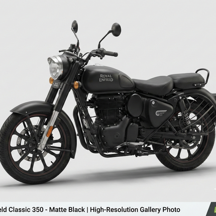 Royal Enfield Classic 350 2022 Model — Dark Stealth Black | 29,000 KM | AP39RH4943