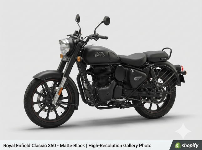 Royal Enfield Classic 350 2022 Model — Dark Stealth Black | 29,000 KM | AP39RH4943