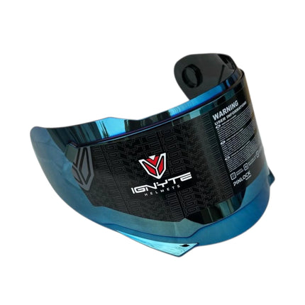 Ignyte IGN-16 Chrome Blue Visor original