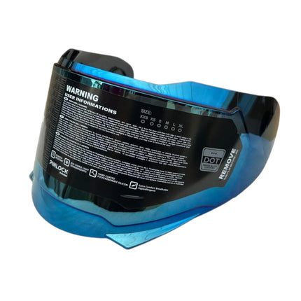 Ignyte IGN-16 Chrome Blue Visor