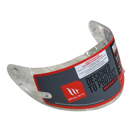 MT helmet visor transparent lens