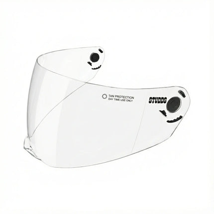 Original Studds Ninja Elite helmet clear visor front view