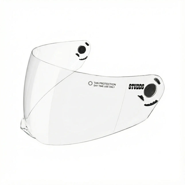 Original Studds Ninja Elite helmet clear visor front view