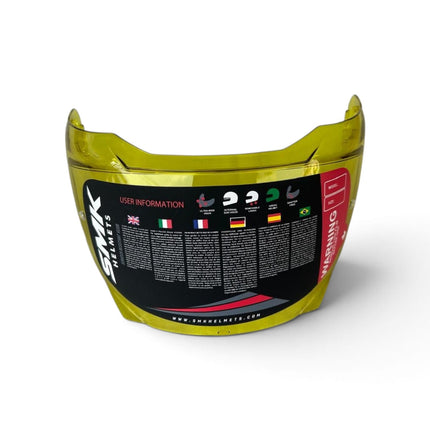 SMK Twister Helmet Night Vision Visor – Pinlock 30 Ready (Original)