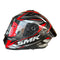 SMK Rival Grey Red Helmet