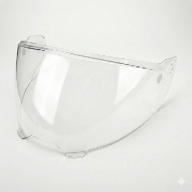 STUDDS TROOPER CLEAR VISOR FRONT VIEW