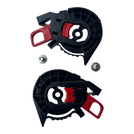 Steelbird SBH57 visor mechanism close view original helmet side plate fitting