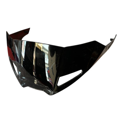 👉 Steelbird SBH 57 helmet back spoiler glossy black original 3
