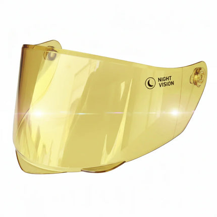 Studds Raider yellow visor improves night visibility