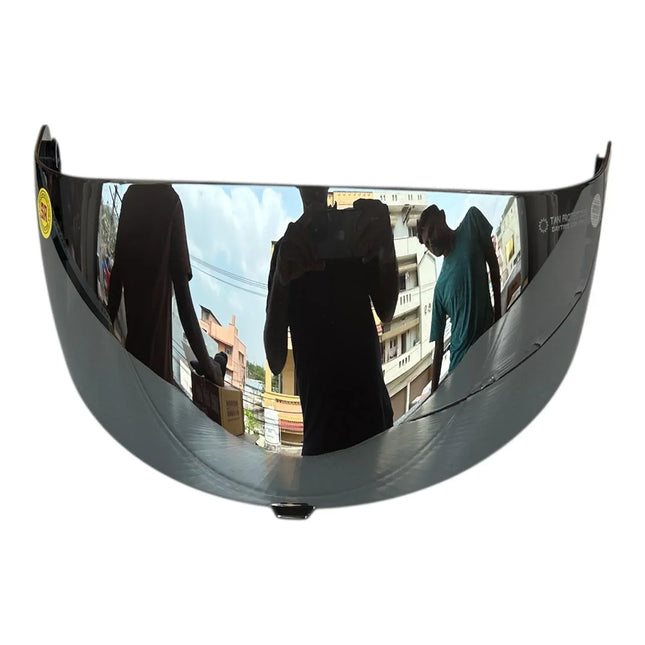 Studds mirror visor reflective helmet shield