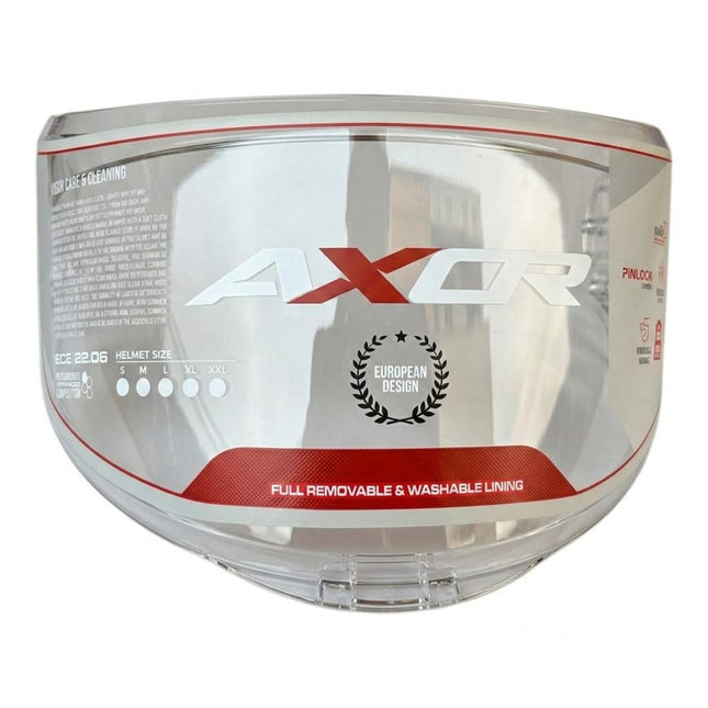 Axor Saber Helmet  Visors - Clear - Pinlock 30 Ready