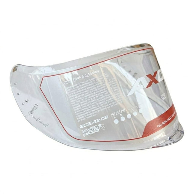 Axor Saber Helmet  Visors - Clear - Pinlock 30 Ready