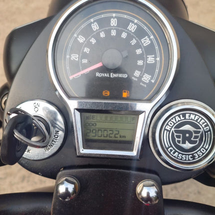 Royal Enfield Classic 350 2022 Model — Dark Stealth Black | 29,000 KM | AP39RH4943