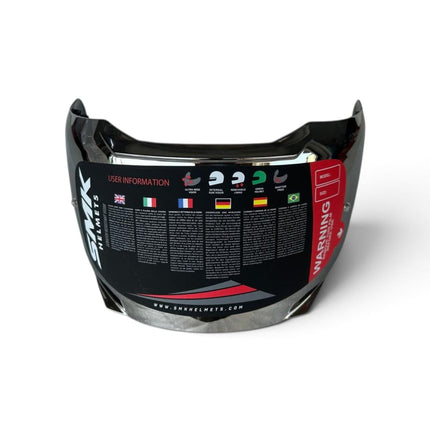 SMK Twister Helmet Mirror Visor - Pinlock 30 Ready - Original