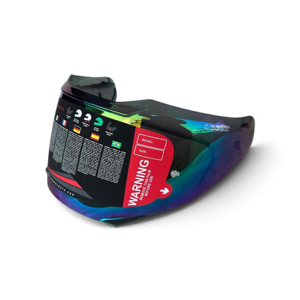 SMK Twister Rainbow Visor – Pinlock 30 Ready | Original SMK
