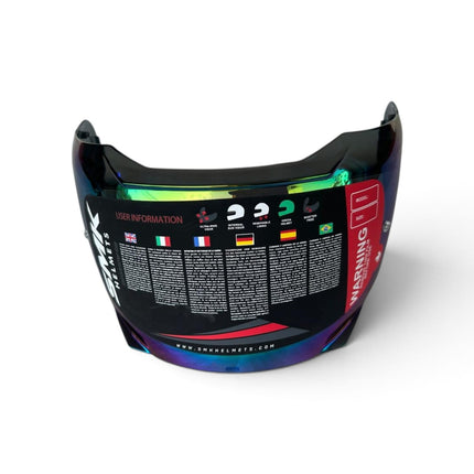 SMK Twister Rainbow Visor – Pinlock 30 Ready | Original SMK