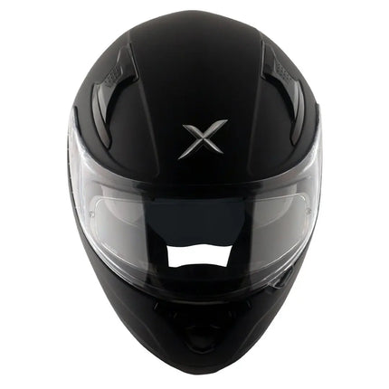Axor Apex Full Face Dual Visor Dull Black Helmet - ISI DOT ECE 22.06 Certified - Riders India