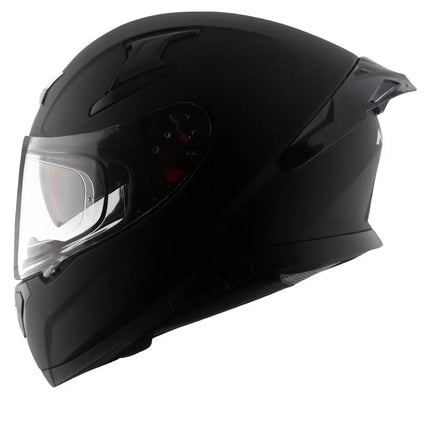 Axor Apex Full Face Dual Visor Dull Black Helmet - ISI DOT ECE 22.06 Certified - Riders India