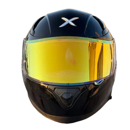 Axor Apex Visor - Clear Gold Night Vision | Pinlock 30 Ready (Imported) - Riders India