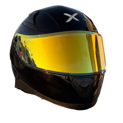 Axor Apex Visor - Clear Gold Night Vision | Pinlock 30 Ready (Imported) - Riders India