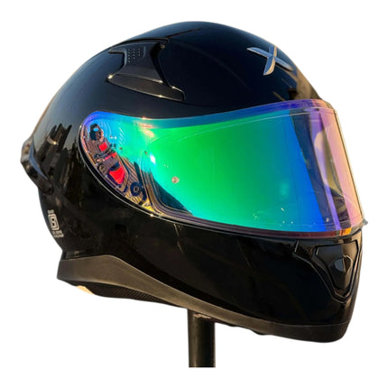 Axor Apex Visor - Clear Green Night Vision | Pinlock 30 Ready (Imported) - Riders India