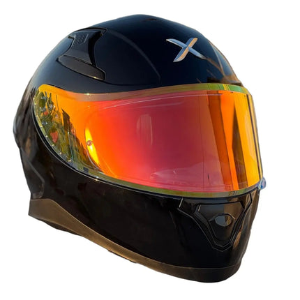 Axor Apex Visor - Clear Iridium Red Night Vision | Pinlock 30 Ready (Imported) - Riders India