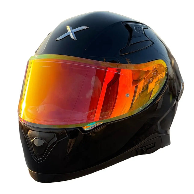 Axor Apex Visor - Clear Iridium Red Night Vision | Pinlock 30 Ready (Imported) - Riders India