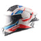 axor brutale white red helmet side view