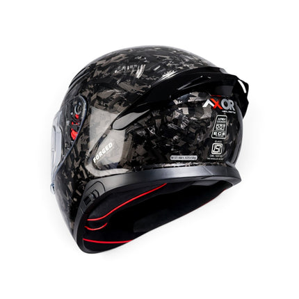 Axor Apex Forged Carbon Helmet - Pinlock 70 - ISI DOT Ece 22.06 Certified