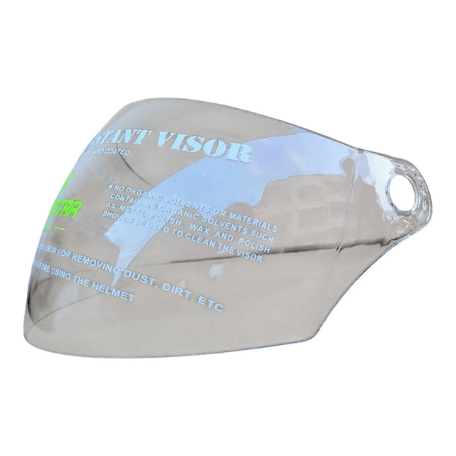 Suzuki reply Half face Helmet Clear Visor - Original, scratch Resistant. Compactble with Aerostar Flo Helmet
