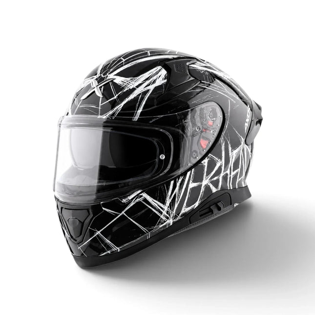AXOR Apex Spider-Man full face helmet side view