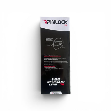Pinlock 70 For Axor Apex Helmets - Original Anti fog Film