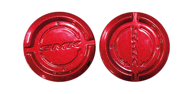 SMK Retro Helmet Visor Screws - Set of 2 ( Red )
