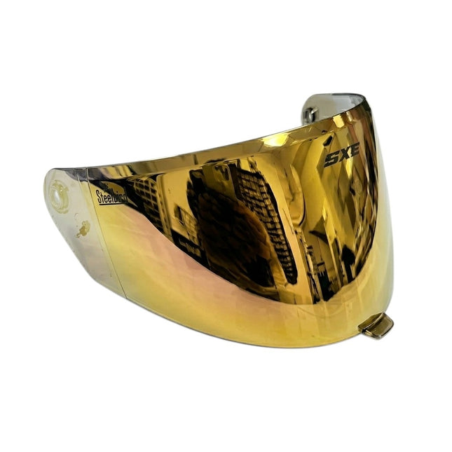 Steelbird SBH-61 SXE Helmet Gold Visor