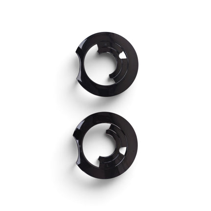 Visor Base Plates For SMK Retro Helmets - Black Color - Original Replacement