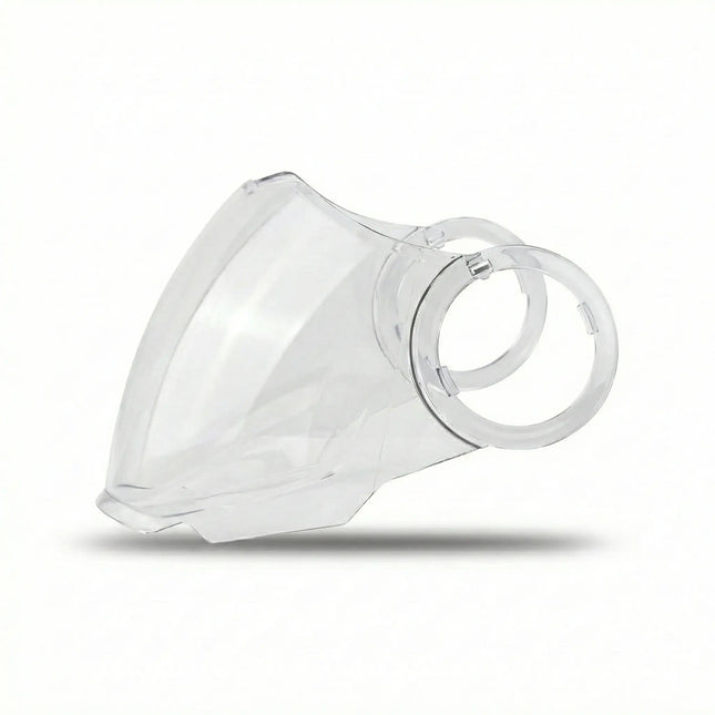 Side profile of Steelbird SBH 31 replacement glass showing ratchet Riders India