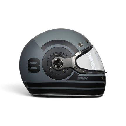 SMK Retro Ranko Full Face Helmet - Pinlock 70 - ISI DOT Ece 22.06 Certified