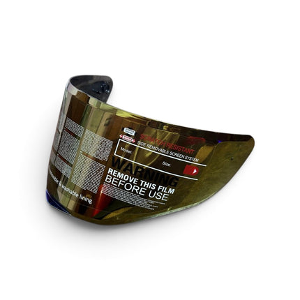 Vega Bolt Gold Visor - Original Replacement